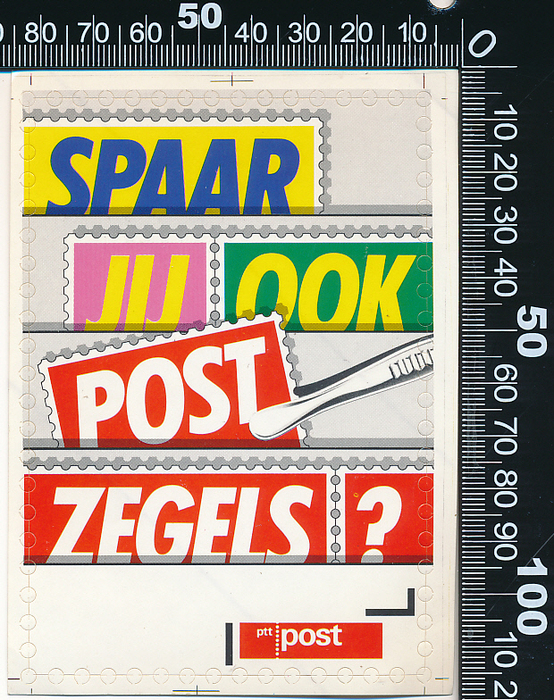 PTT Post Spaar jij ook postzegels